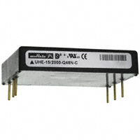 Murata Power Solutions Inc. - UHE-15/2000-Q48N-C - CONV DC/DC 2A 15V T/H
