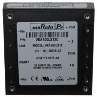 Murata Power Solutions Inc. - VKA100LS12C - CONV DC/DC 12V 8.3A SINGLE OUT