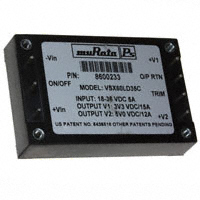 Murata Power Solutions Inc. - VSX60LD35C - CONV DC/DC 60W 3.3-5V DUAL OUT