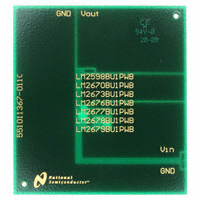 Texas Instruments - 551011367-011/NOPB - BOARD WEBENCH BUILD IT LM2598