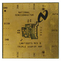 Texas Instruments - LMH730275/NOPB - EVAL BOARD HS TRIPLE SSOP OPAMP