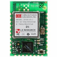 CEL - ZFSM-101-1 - RF TXRX MOD 802.15.4 TRACE ANT