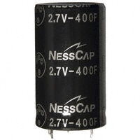 NessCap Co Ltd - ESHSR-0400C0-002R7 - CAP 400F 10% 2.7V THROUGH HOLE