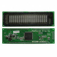 Newhaven Display Intl - M0220MD-202MDAR1-3 - MODULE VF CHAR 2X20 8.95MM