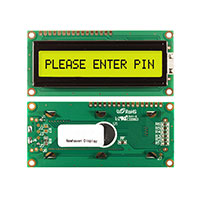 Newhaven Display Intl - NHD-0116AZ-FL-GBW - LCD MOD CHAR 1X16 Y/G TRANSFL