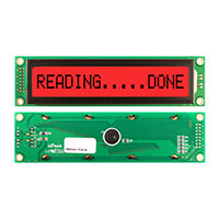 Newhaven Display Intl - NHD-0116GZ-FSR-FBW - LCD MOD CHAR 1X16 RED TRANSFL
