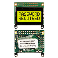Newhaven Display Intl - NHD-0208AZ-FL-GBW - LCD MOD CHAR 2X8 Y/G TRANSFL