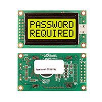 Newhaven Display Intl - NHD-0208BZ-FL-GBW - LCD MOD CHAR 2X8 Y/G TRANSFL