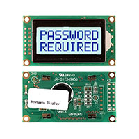 Newhaven Display Intl - NHD-0208BZ-FSW-GBW-33V3 - LCD MOD CHAR 2X8 GRY TRANSFL STN