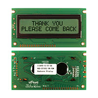 Newhaven Display Intl - NHD-0216BZ-RN-YBW - LCD MOD CHAR 2X16 NO REFL