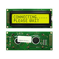 Newhaven Display Intl - NHD-0216EZ-FL-YBW - LCD MOD CHAR 2X16 Y/G TRANSFL