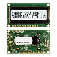 Newhaven Display Intl - NHD-0216HZ-FSW-FBW-33V3C - LCD MOD CHAR 2X16 TRANSFL FSTN+