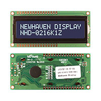 Newhaven Display Intl - NHD-0216K1Z-NSW-FBW-L - LCD MOD CHAR 2X16 WHITE TRANSM