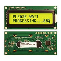Newhaven Display Intl - NHD-0216K3Z-FL-GBW-V3 - LCD MOD SER CHAR 2X16 Y/G TRANSF