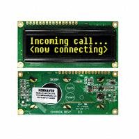 Newhaven Display Intl - NHD-0216KZW-AY5 - DISPLAY OLED CHAR 2X16 YLW