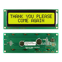 Newhaven Display Intl - NHD-0216S3Z-FL-GBW-V3 - LCD MOD SER CHAR 2X16 Y/G TRANSF
