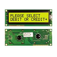 Newhaven Display Intl - NHD-0216SZ-FL-YBW - LCD MOD CHAR 2X16 Y/G TRANSFL