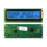 Newhaven Display Intl - NHD-0216SZ-FSB-GBW - LCD MOD CHAR 2X16 BLUE TRANSFL