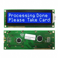 Newhaven Display Intl - NHD-0216SZ-NSW-BBW-3V3 - LCD MOD CHAR 2X16 WHITE TRANSM