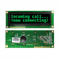 Newhaven Display Intl - NHD-0216SZW-BG5 - DISPLAY OLED CHAR 2X16 GRN