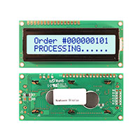 Newhaven Display Intl - NHD-0216XZ-FSW-GBW - LCD MOD CHAR 2X16 TRANSFL