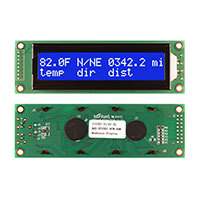 Newhaven Display Intl - NHD-0220DZ-NSW-BBW - LCD MOD CHAR 2X20 WH TRANSM