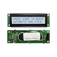 Newhaven Display Intl - NHD-0220FZ-FSW-GBW-P-33V3 - LCD MOD CHAR 2X20 GRY TRANSF STN