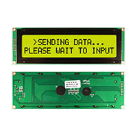 Newhaven Display Intl - NHD-0220JZ-FL-GBW - LCD MOD CHAR 2X20 Y/G TRANSFL