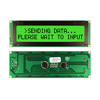 Newhaven Display Intl - NHD-0220JZ-FSPG-GBW - LCD MOD CHAR 2X20 TRANSFL