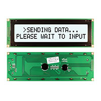 Newhaven Display Intl - NHD-0220JZ-FSW-FBW - LCD MOD CHAR 2X20 WH TRANSFL