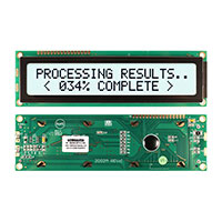 Newhaven Display Intl - NHD-0220WH-MTFH-JT#E - LCD CHARACTER 2X20 TRANSFL