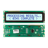Newhaven Display Intl - NHD-0220WH-MTGH-JT#E - LCD MOD CHAR 2X20 WH TRANSFL