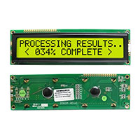 Newhaven Display Intl - NHD-0220WH-MYGH-JT#E - LCD MOD CHAR 2X20 Y/G TRANSFL