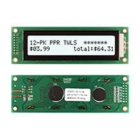 Newhaven Display Intl - NHD-0224BZ1-FSW-FBW - LCD MOD CHAR 2X24 WH TRANSFL