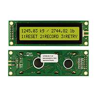 Newhaven Display Intl - NHD-0224BZ-FL-YBW - LCD MOD CHAR 2X24 Y/G TRANSFL