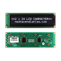 Newhaven Display Intl - NHD-0224WH-ATDI-JT# - LCD MOD CHAR 24X2 TRANSMISSIVE