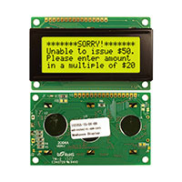 Newhaven Display Intl - NHD-0420AZ-FL-GBW-33V3 - LCD MOD CHAR 4X20 GRY TRANSF STN