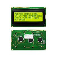 Newhaven Display Intl - NHD-0420DZ-FL-GBW - LCD MOD CHAR 4X20 Y/G TRANSFL