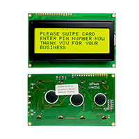 Newhaven Display Intl - NHD-0420DZ-FL-YBW-33V3 - LCD MOD CHAR 4X20 Y/G TRANSF STN