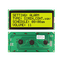 Newhaven Display Intl - NHD-0420E2Z-FL-YBW - LCD MOD CHAR 4X20 Y/G TRANSFL