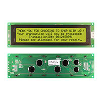 Newhaven Display Intl - NHD-0440AZ-FL-YBW - LCD MOD CHAR 4X40 Y/G TRANSFL