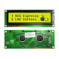 Newhaven Display Intl - NHD-16032BZ-FL-YBW - LCD MOD GRAPH 160X32 Y/G TRANSFL