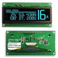 Newhaven Display Intl - NHD-3.12-25664UCB2 - LCD OLED GRAPHIC 256 X 64 BLUE