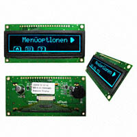 Newhaven Display Intl - NHD-3.12-25664UMB3 - OLED GRAPH MULTIFONT BLUE 3.12