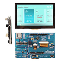 Newhaven Display Intl - NHD-4.3CTP-SHIELD-N - LCD 4.3" 480X272 CAP TOUCHSCREEN
