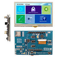 Newhaven Display Intl - NHD-4.3RTP-SHIELD-N - LCD 4.3" 480X272 RES TOUCHSCREEN