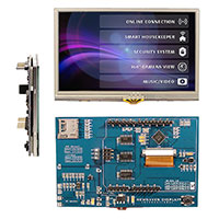Newhaven Display Intl - NHD-4.3RTP-SHIELD-V - LCD 4.3" 480X272 RES TOUCHSCREEN