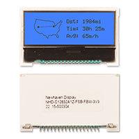 Newhaven Display Intl - NHD-C12832A1Z-FSB-FBW-3V3 - LCD COG GRAPH 128X32 BLUE BKLT