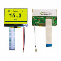 Newhaven Display Intl - NHD-C12864AZ-FSY-YBW-HT - LCD COG GRAPH 128X64 Y/G TRANSFL