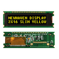Newhaven Display Intl - NHD-0216CW-AY3 - OLED MOD CHAR 2X16